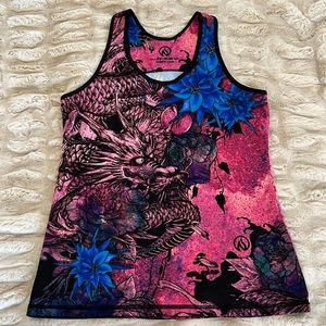 Inknburn Pink Ryu singlet